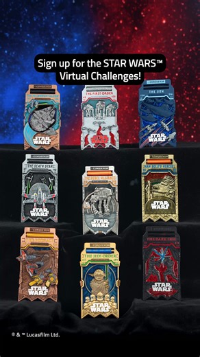 Get active with the full STAR WARS™ Virtual Challenges! 📜 9 Virtual Challenges, 9 Medals, 1 epic saga 📜 Turn your workouts into an adventure with STAR WARS™! Each challenge follows the legendary stories of Anakin, Luke, and Rey—while keeping you active and motivated. 5 Reasons thousands love these challenges: 🔥 Gamified fitness that keeps you hooked – Smash goals with a 87.93% success rate and stay motivated. 🏅 Earn 9 collector’s medals – packed with details from the saga 🎮 Unlock fun in-ap