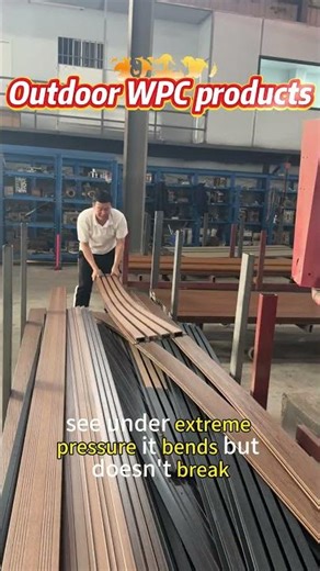 🧱 When Boards Learn to "Bend"｜WPC Wall Panel/Flooring Toughness Limit Test