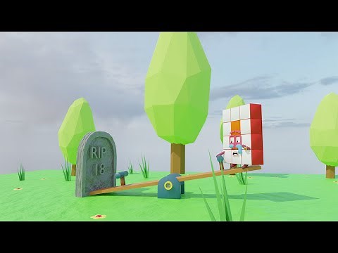 [3D ANIMATIONS] When brother is away! Numberblocks 12 so sad