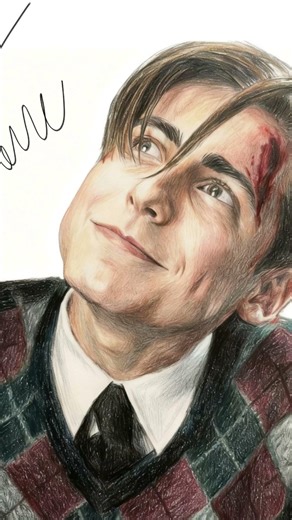 P99 reference vs drawing #umbrellaacademy #fivehargreeves #art #drawing