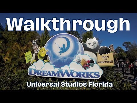 Walkthrough Dreamworks Land