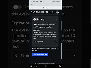 Esto es como hacer tu propio api key para studio lite