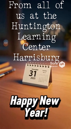 New year, new goals! 📚✨ As we flip the calendar to 2026, the team at Huntington Learning Center Harrisburg is ready to help our students make this their best semester yet. Whether it’s mastering a tough subject, prepping for college entrance exams, or simply building academic confidence, we’re here to support you every step of the way. Let’s make 2026 a year of growth and success! 📞 Give us a call at 717-657-1911 to start the year strong. #HuntingtonLearningCenter #HarrisburgPA #NewYear2026 #A