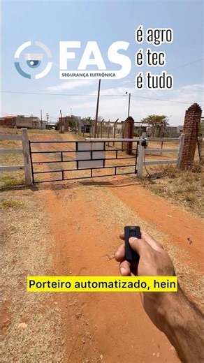 I automated the farm gate! Security and comfort with a FAS Electronic Security gate motor.