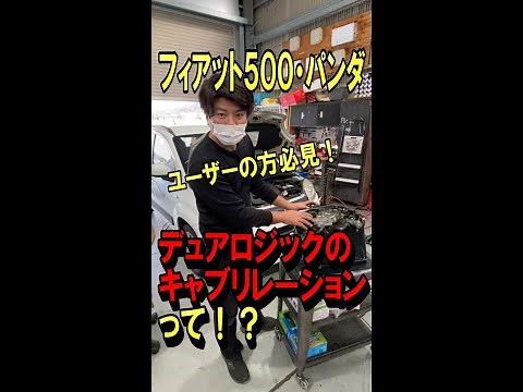 【フィアット500】デュアロジック・キャリブレーションについて【フィアットパンダ】