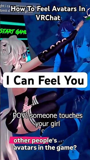 How To Add Senses To Touch Avatars In VRChat #vrchat #vrchatcommunity #furry #vtuber #reels