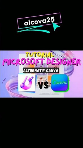 Tutorial Microsoft Designer, Alternatif Canva