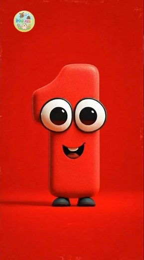 Funny Cartoon Numbers 1–10 😄 | Short Number Song for Kids | Poo Kids