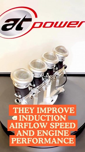 AT Power's Shaftless Butterfly Throttle Bodies (ITB's) are the ultimate Electronic Fuel Injection (EFI) solution for competition engines. These fully assembled, factory vacuum-balanced throttle bodies feature a lightweight precision-machined billet aluminum design with patented ‘Shaftless’ technology and knife-edged butterfly valves. They improve induction airflow speed and engine performance, making them an excellent choice for serious enthusiasts and racers. 🏎️🔥 https://www.atpower.com/categ