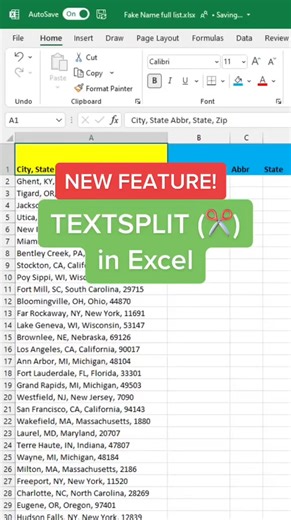 Split the difference ✂️ Now rollled out in for Office 365 subscribers #techtips #exceltricks #Excel #exceltips #techtok #MicrosoftExcel #accounting #officetips #excelpro #corporate #tutorial #spreadsheet | Mike Tholfsem
