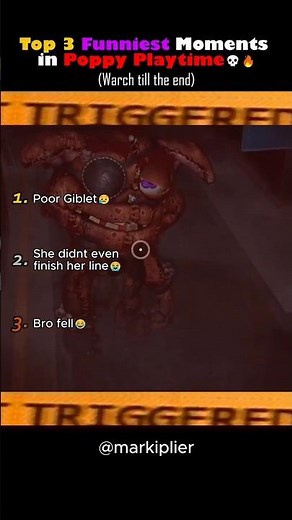 Top 3 Poppy Playtime Moments So Funny They Ruined the Horror 😂💀