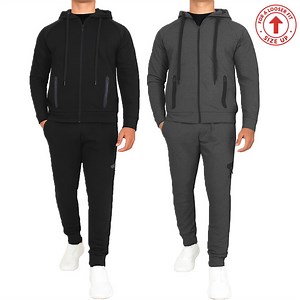 Men's 2-PACK Tech Fleece Hoodie & Jogger Set (Sizes, S to 3XL)