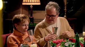 The Celebrity Traitors' Celia Imrie murdered in plain sight by Alan Carr