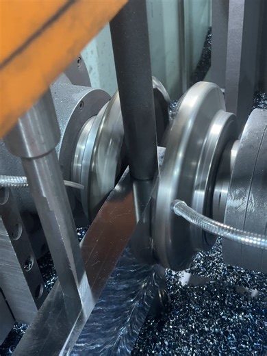 CNC Duplex Milling Machine: 4-Side Milling and Chamfering