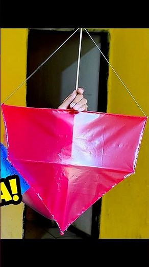 COMO FAZER UMA PIPA CARRAPETA DE SACOLA QUE VOA MUITO