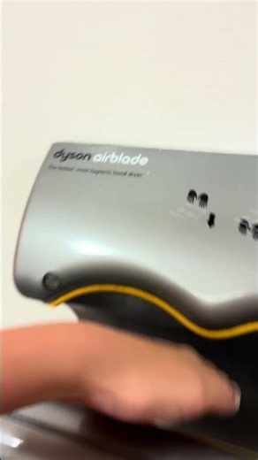Dyson airblade AB03 hand dryers at Conwy Castle in Conwy