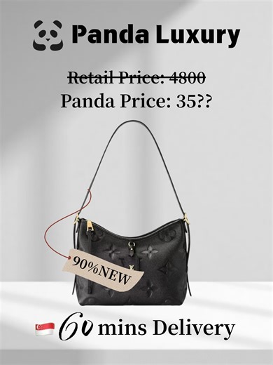 The LV Carryall features iconic Monogram canvas, leather trim, and sleek hardware—blending classic charm with practicality. Roomy interior with inner pockets fits essentials/laptops. Detachable strap enables hand-carry, shoulder or crossbody wear—elevate any look effortlessly! #luxury #handbags #ladybags #singapore #entrupy #luxuryhandbags #bagrecommendation #fashion #lv | Panda Luxury SG