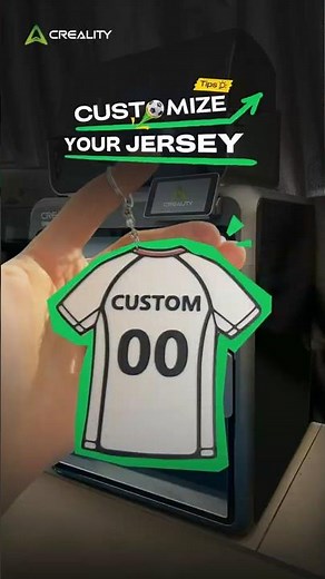 How to Add Any Name & Number to a Football Jersey Keychain!⚽ (Easy Customization Hack!)
