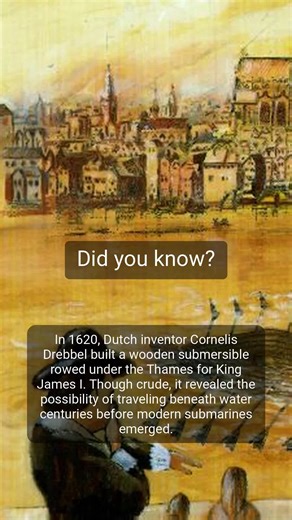 Dutch invention of sub #submarine #ships #submarines #history #navy #science #ships #ocean #engineering