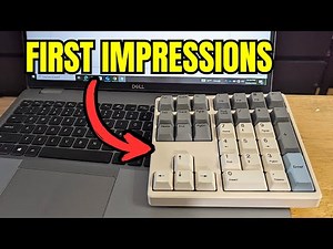 A MECHANICAL Number Pad I Needed for My Laptop!! (Kisnt 34 Key Review)
