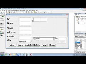Automation in Visual Basic Project | How to Auto Retrieve Data in Visual Basic 6 Project