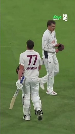 Renshaw hits superb ton in the Sheffield Shield!