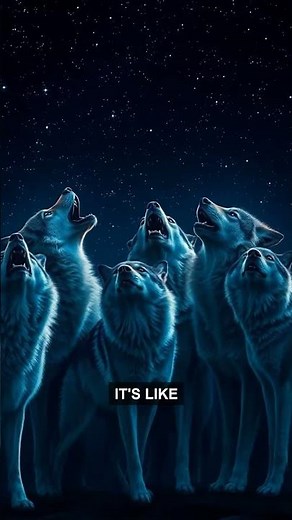 Why Wolves Howl at Night #Shorts