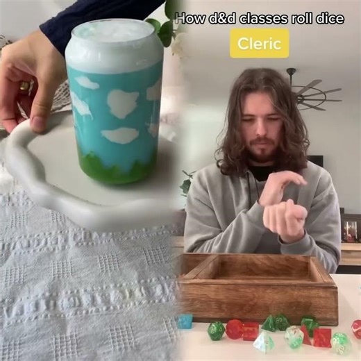 D&D Classes Rolling Dice