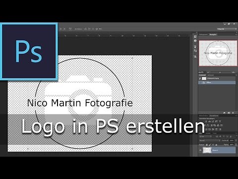 Eigenes Logo in Photoshop erstellen.