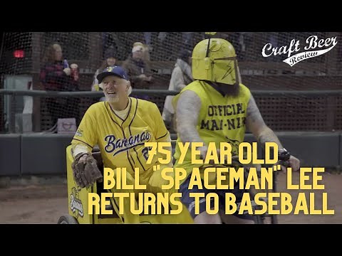75 Year Old Bill "Spaceman" Lee Pitches for Savannah Bananas