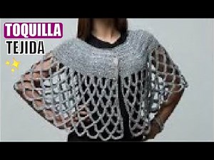 ⚔️ [FÁCIL Y RÁPIDO ] CÓMO TEJER UNA TOQUILLA PARA MUJER EN GANCHILLO ⚔️ YO TEJO CON LAURA CEPEDA ⚔️