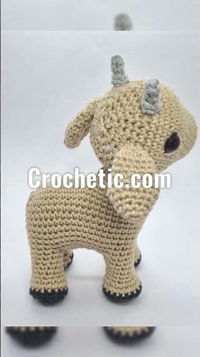 free crochet goat pattern