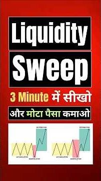 "Liquidity Sweep Trading Strategy Explained in 3 Minutes | Smart Money Concept Guide"