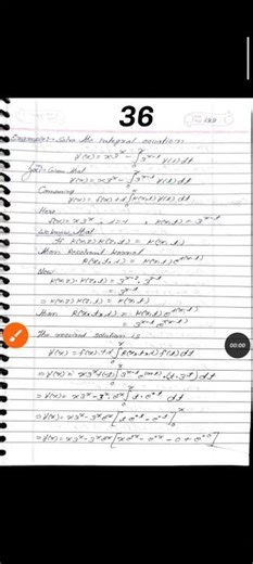 solution of volterra integral equation by resolvent kernel