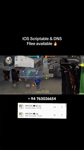 Scriptable for ios free fire 🔥 #freefire #iosfreefire #ffpanel #ff # #ffin #ffps #ffuf #fpc