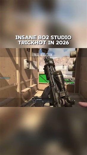Insane Bo2 studio wallbang trickshot #callofduty #nostalgia #cod