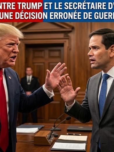 RUBIO VS TRUMP : Le clash qui pourrait déclencher une GUERRE ! #الشعب_الصيني_ماله_حل😂😂 #algerian #politique #iran #us