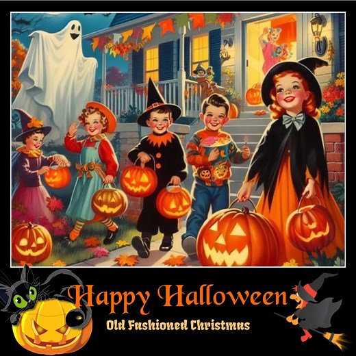 Wishing you a day full of fun moments! 🧡🎃 | Old Fashioned Christmas