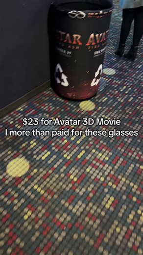 3D movies cost to much to just give glasses back #avatar #movie #family #familytime #love