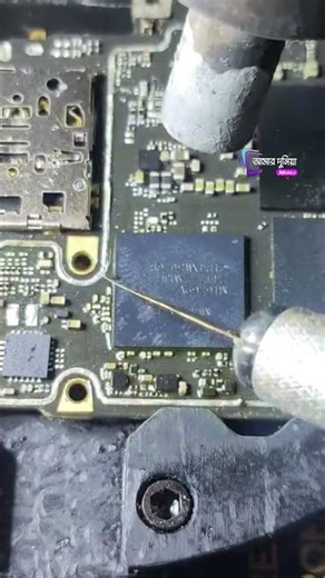 CPU open 👐🏼😺#youtubeshorts #smartphone #repair