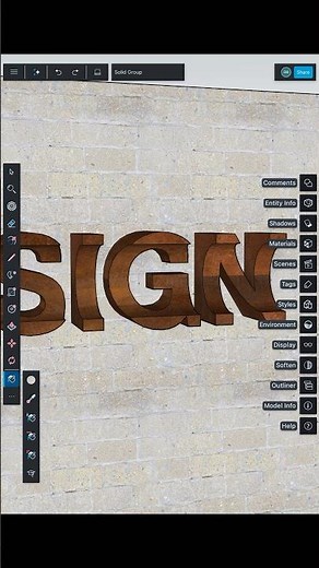 👉 Cool 3D Text Tricks in SketchUp You Should Know! #SketchUp #3DText #SketchUpTips