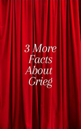3 More Facts About Grieg 🎼 The Voice of Norway