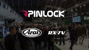 2.5K views · 14 reactions | Pinlock @ Motorbeurs Utrecht: Arai Helmet Europe RX-7V | Pinlock | Facebook
