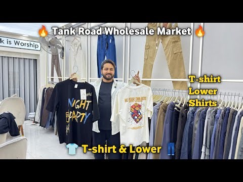 Imported Quality T-shirt & Lower | Tank Road Wholesale Market | T-shirt Wholesale Market