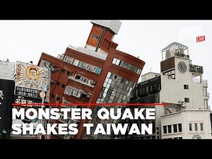 Taiwan Earthquake LIVE | MONSTER 7.0 Magnitude Quake Makes Buildings Shake In Taipei | Tsunami