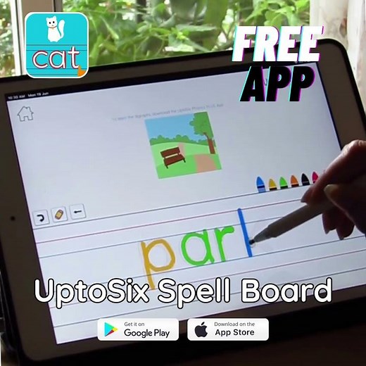 UptoSix Spell Board App | A Spelling Learning App