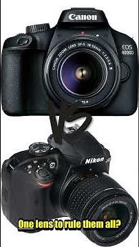 Canon EF 50mm f/1.8 STM Lens VS Nikon AF-S FX NIKKOR 28-300mm Zoom Lens