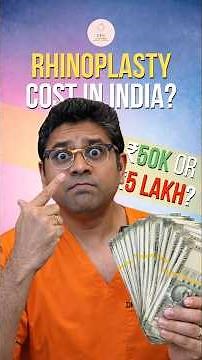 Cost of Cosmetic Rhinoplasty Explained | Nose Job Price Breakdown #RhinoplastyCost #NoseJobcost