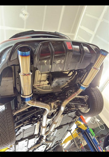 Infiniti VR30 Dual Tomei Exhaust Install