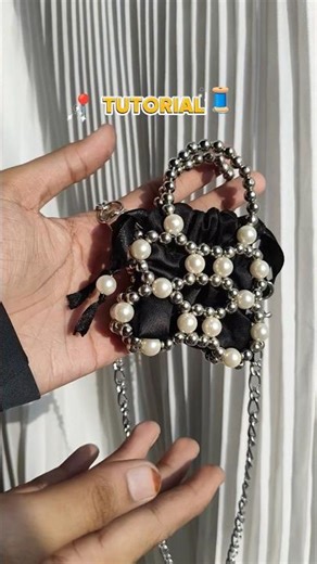 Tried Making a Mini Bead Bag… and OMG 😳✨#bag #mini